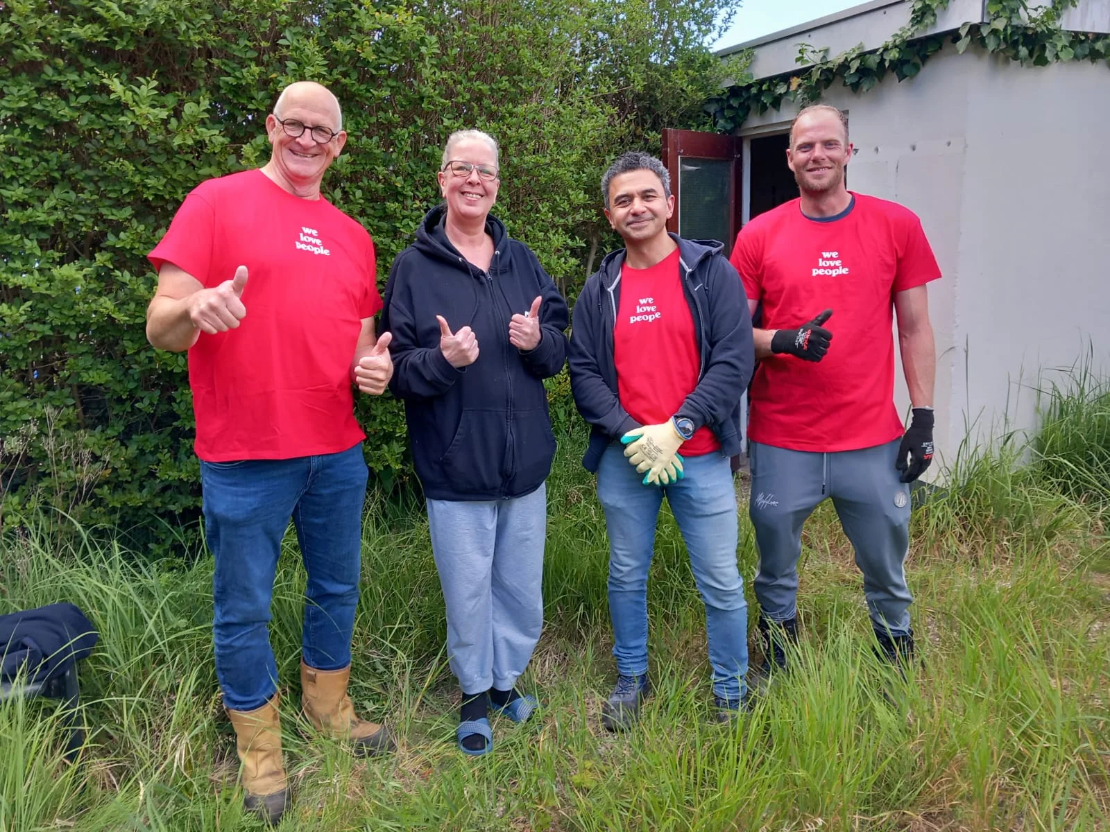 DoorBrekers tijdens we love people week 2025